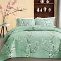 2 3pcs multicolour tree branch plum   quilted quilt