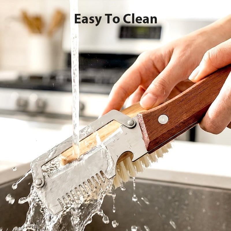 two piece heavy duty stainless steel peeler slicer set