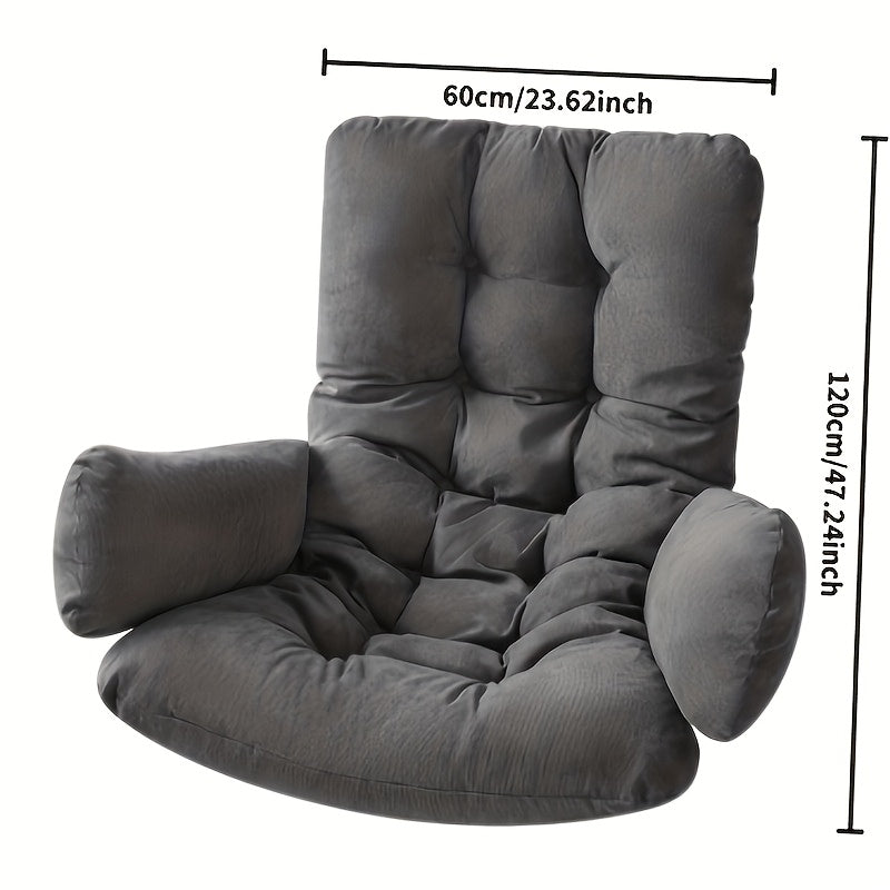 bohemian style swing chair cushion armrests heavy duty