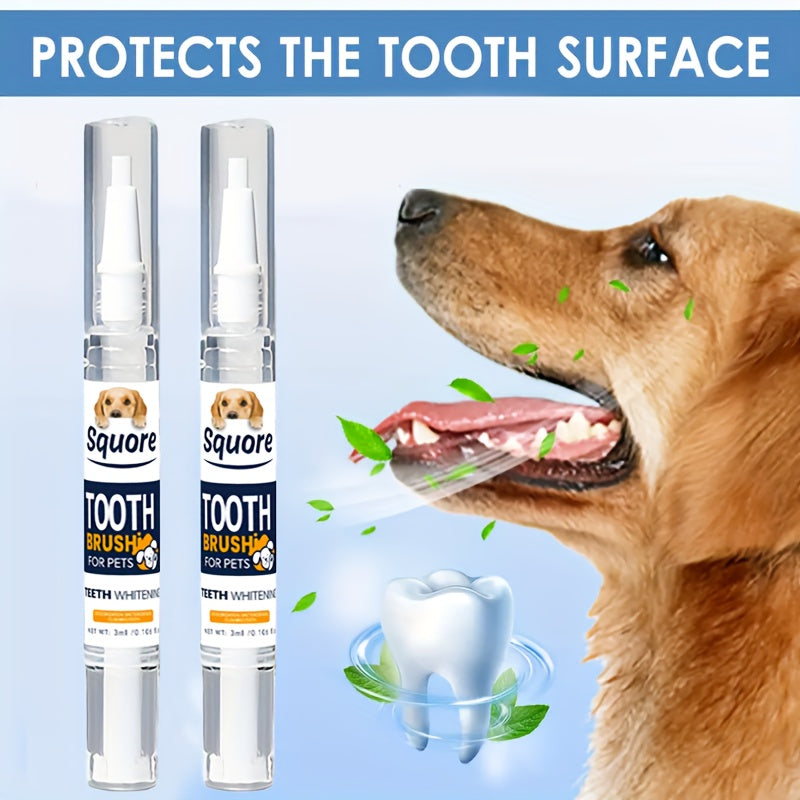 2pcs new formula pet dental cleaning pen effective teeth