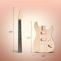 diy electric guitar kit 6 strings guitar kit