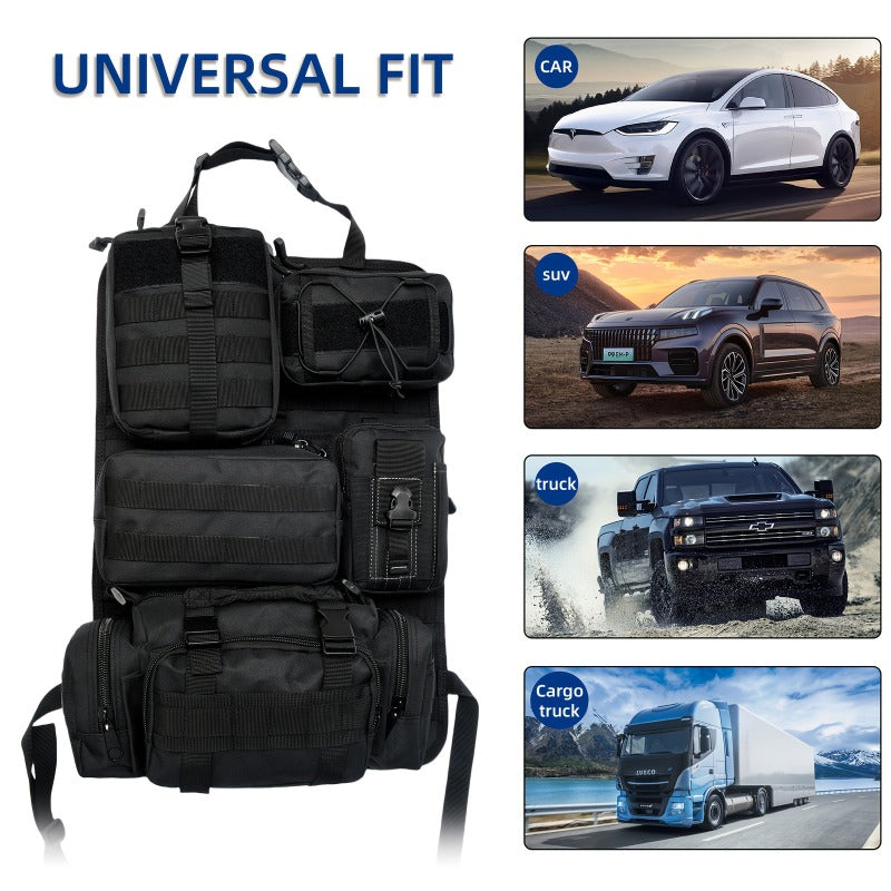 6pcs car seat backrest storage bag   car panel