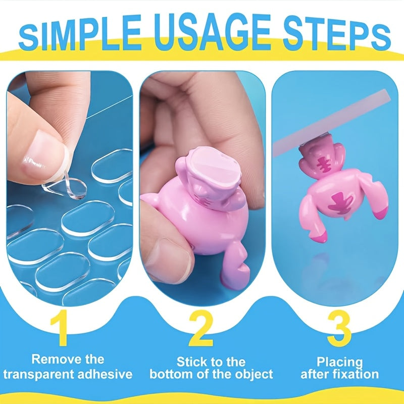 240 400pcs transparent double sided   dots removable