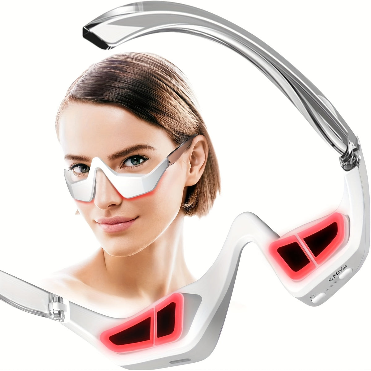 eye red light relax device red light relax