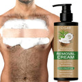 coconut oil hair removal cream containing coconut aloe vera