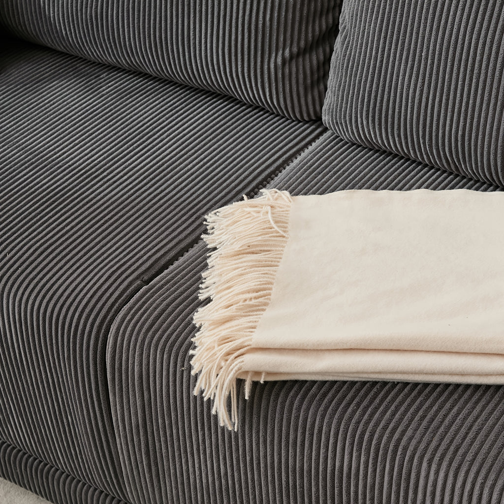 sleeper sofa bed set 2 in 1 convertible 2 seater corduroy
