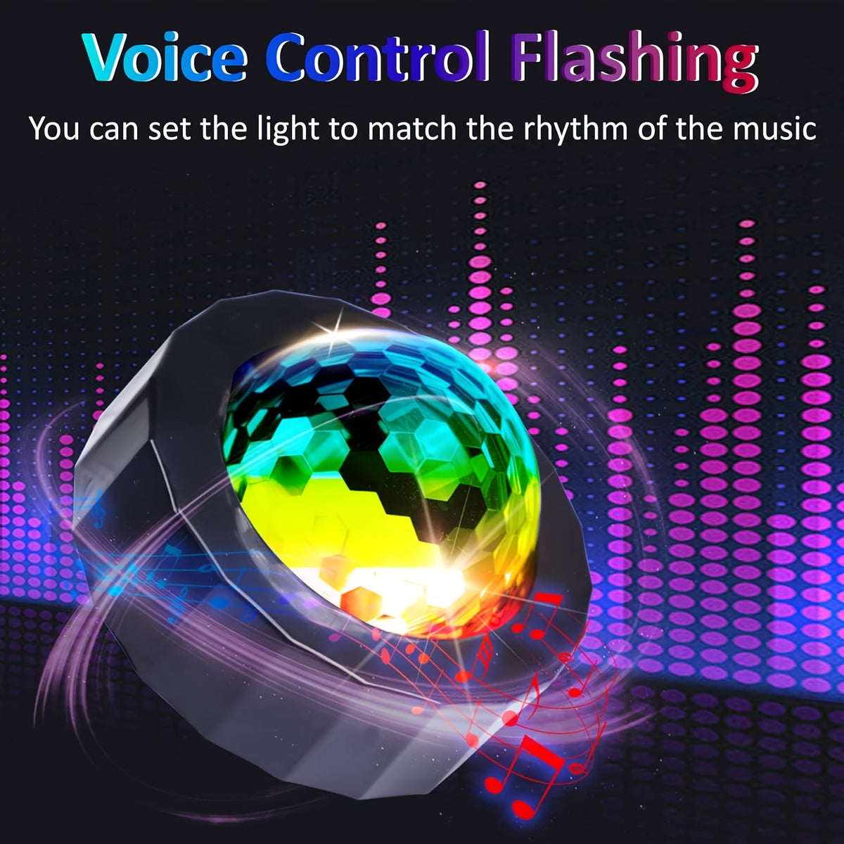 disco light party multicolor mini disco ball light