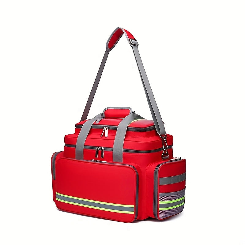 1pc large capacity portable crossbody emergency storage bag
