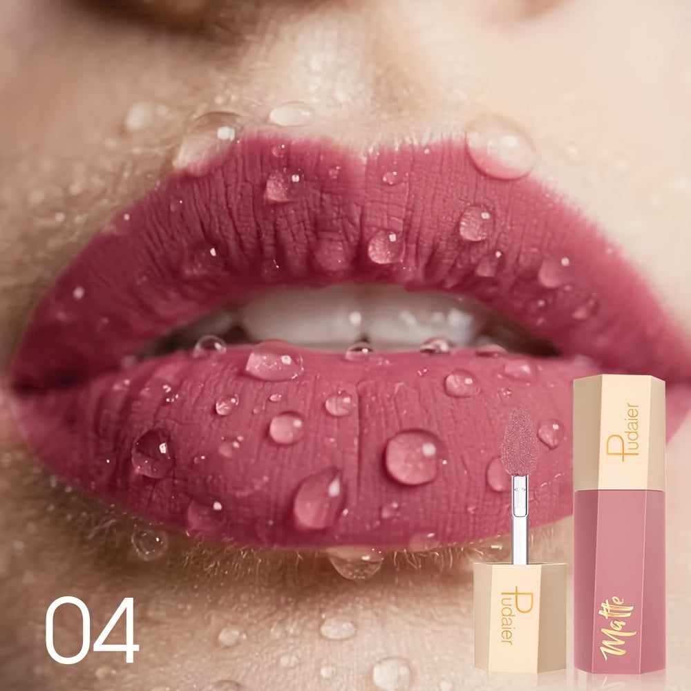 matte lip gloss waterproof long lasting non transfer smooth