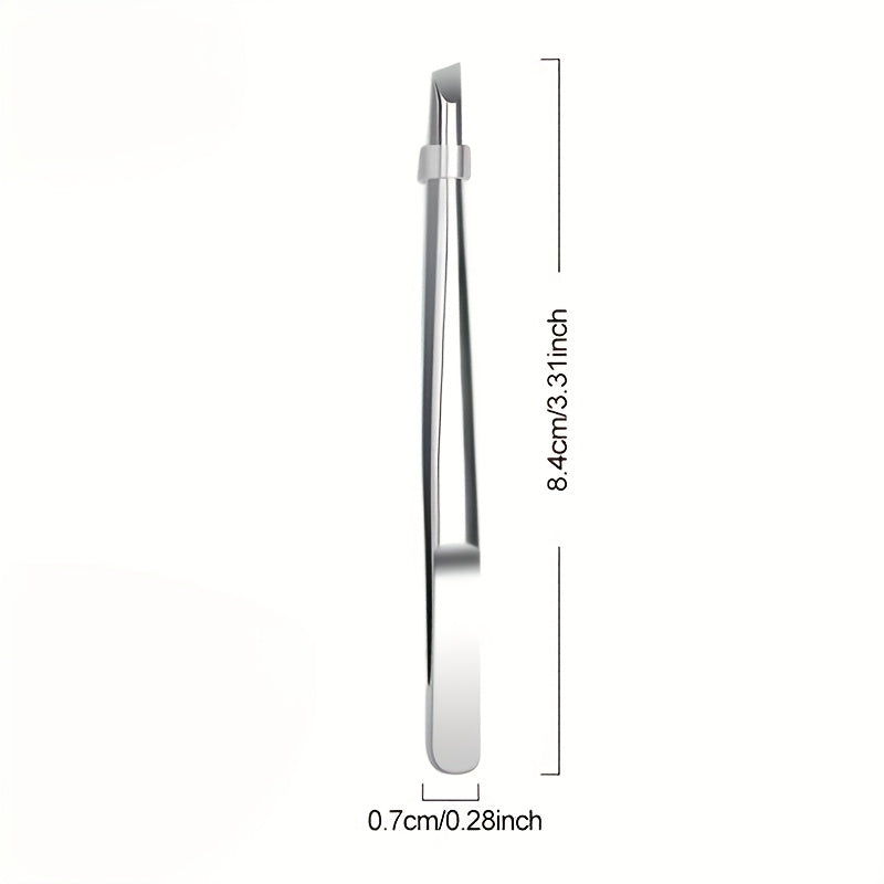 3pcs high quality stainless steel eyebrow tweezers hair