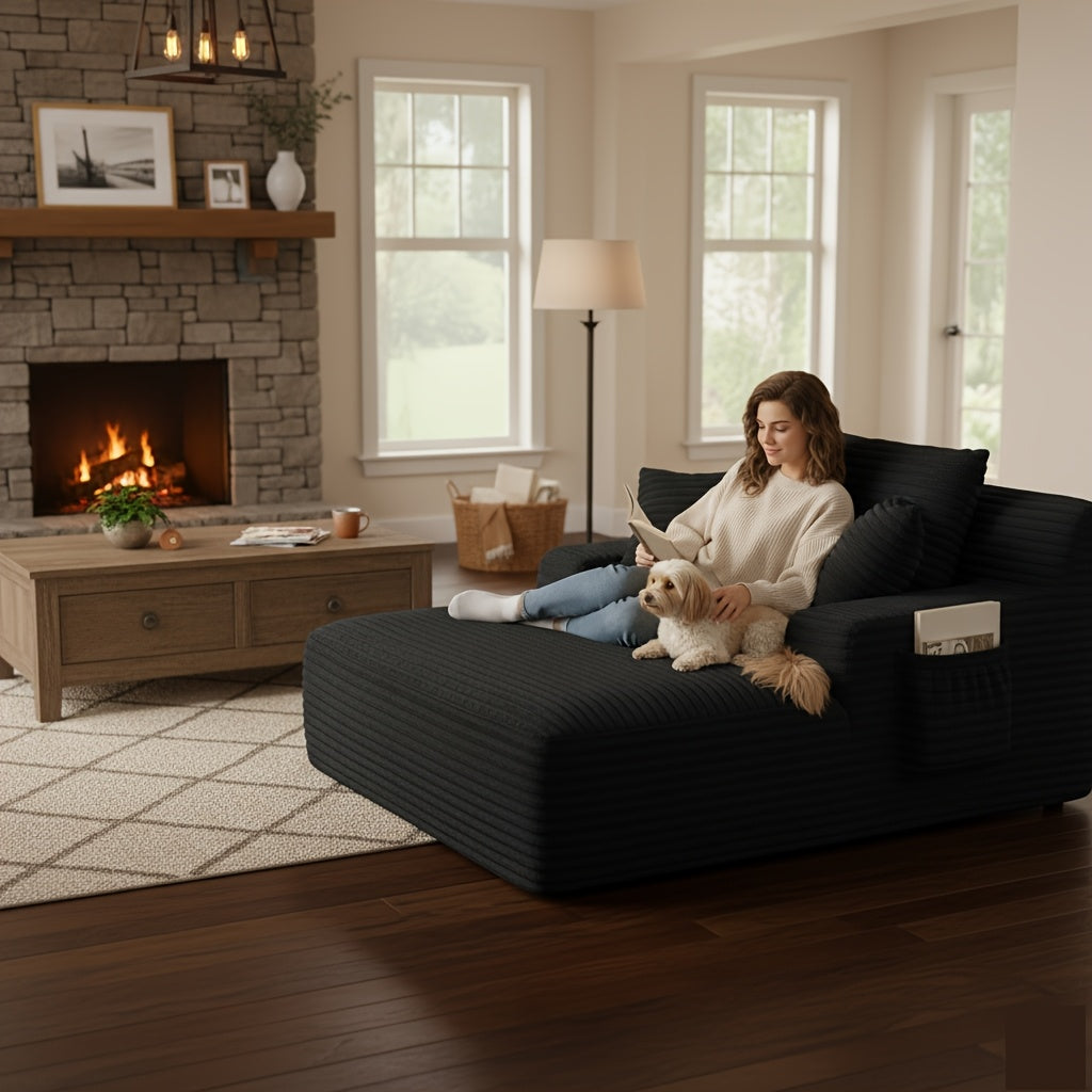 47 24 inches wide chaise lounge indoor oversized chaise