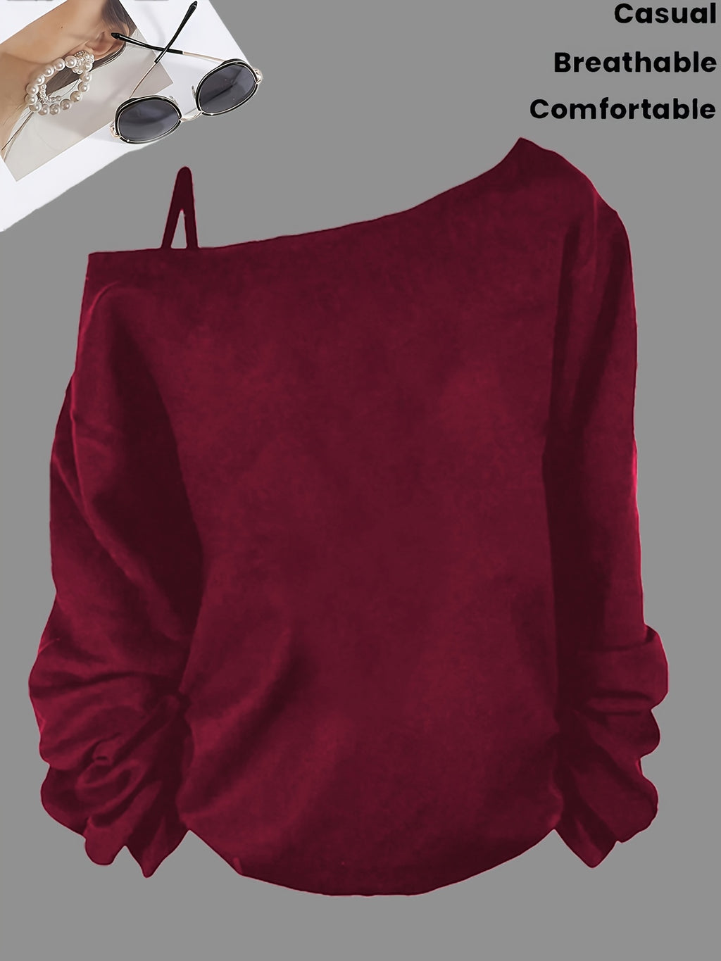 fashion womens apparel 1pc womens   shoulder loose t