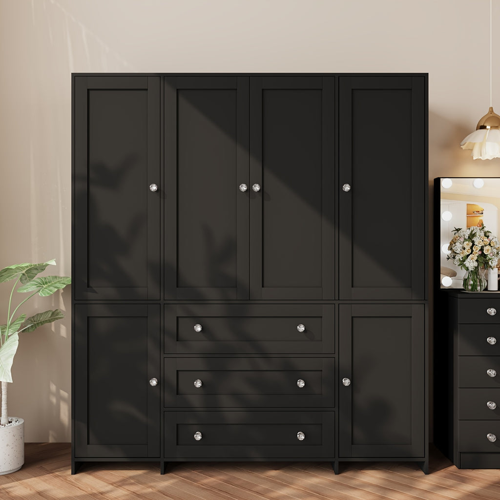 47 63 large modern   wardrobe closet mirror door