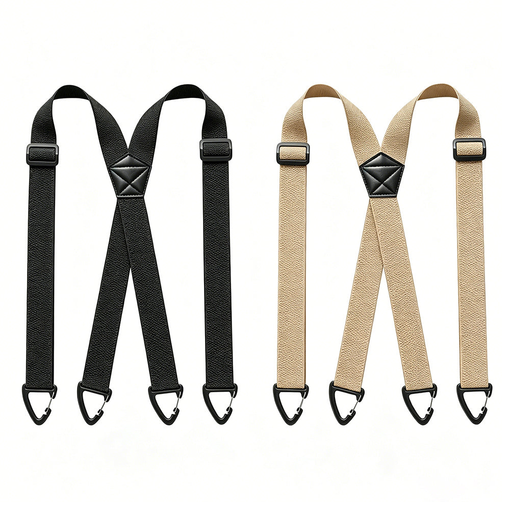 2pcs   invisible suspenders men women 1 5 inch elastic