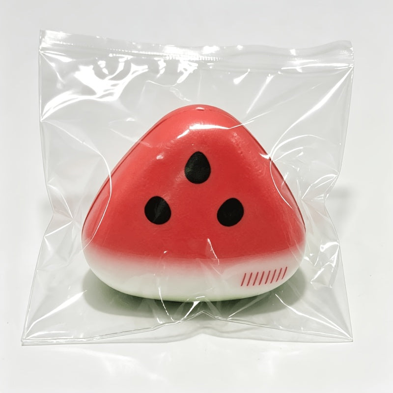 1pc festive pink green watermelon squeeze toy soft