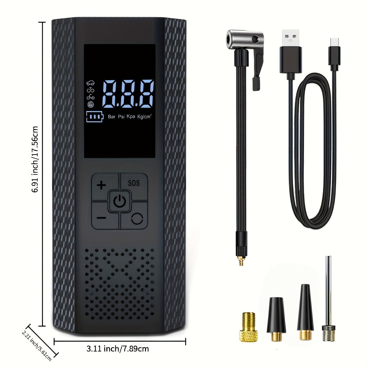 cordless bicycle floor pump portable air compressor bicycle