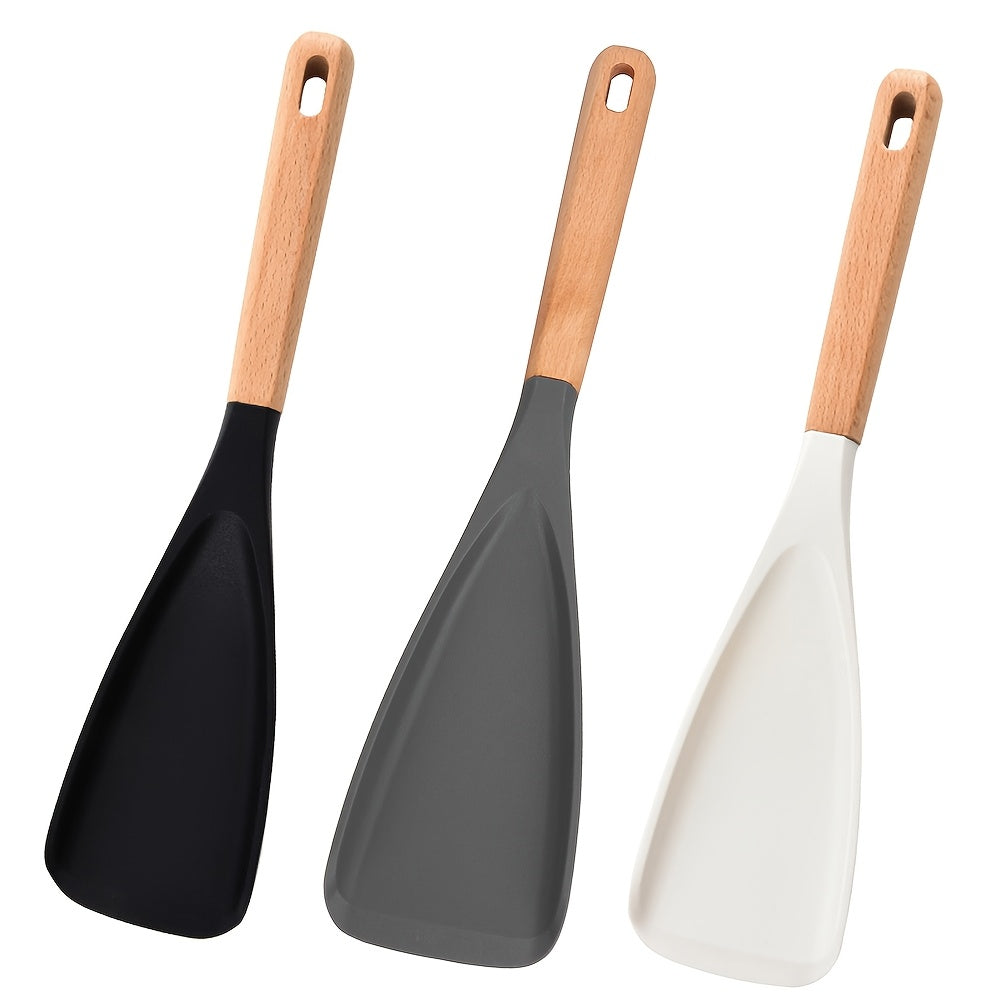 3 pack multifunction silicone cooking spoon spatula nonstick