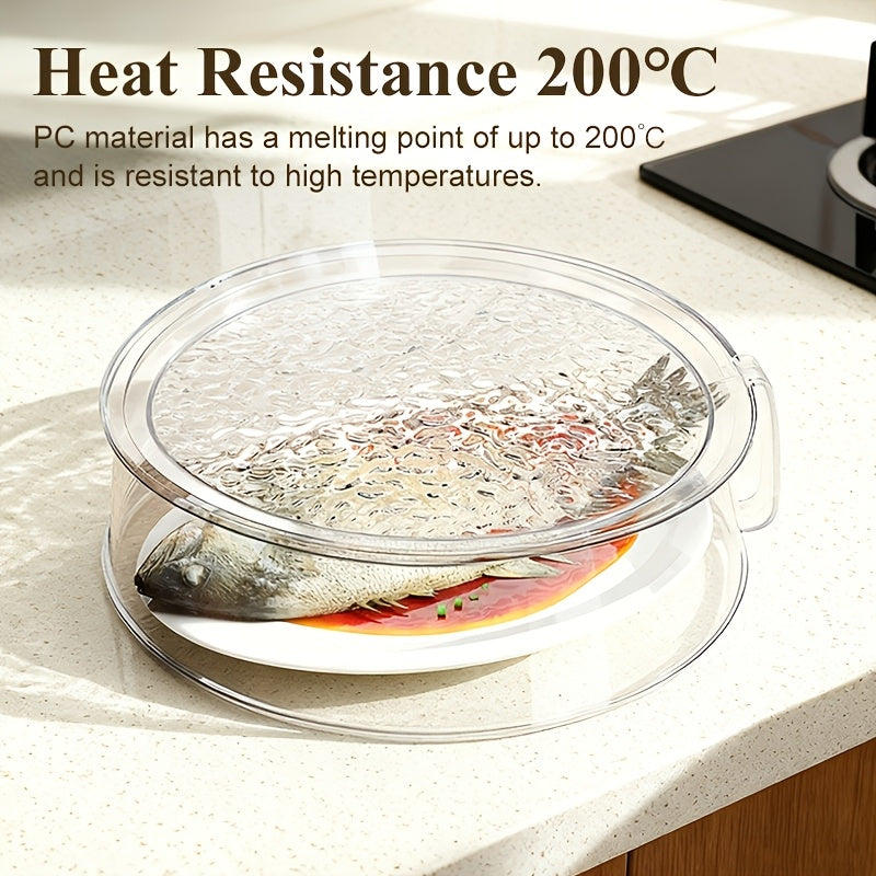 1pc microwave food cover multi function high temperature