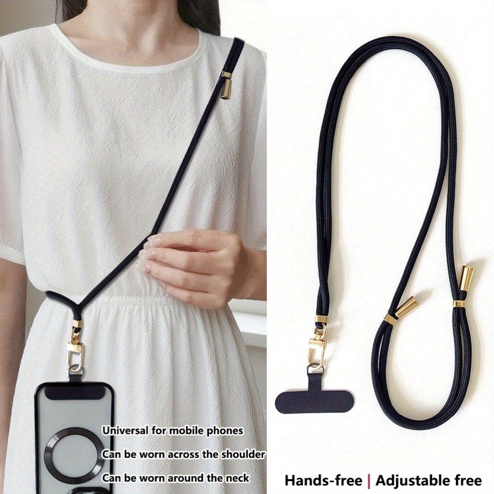 adjustable mountaineering phone lanyard long neck strap