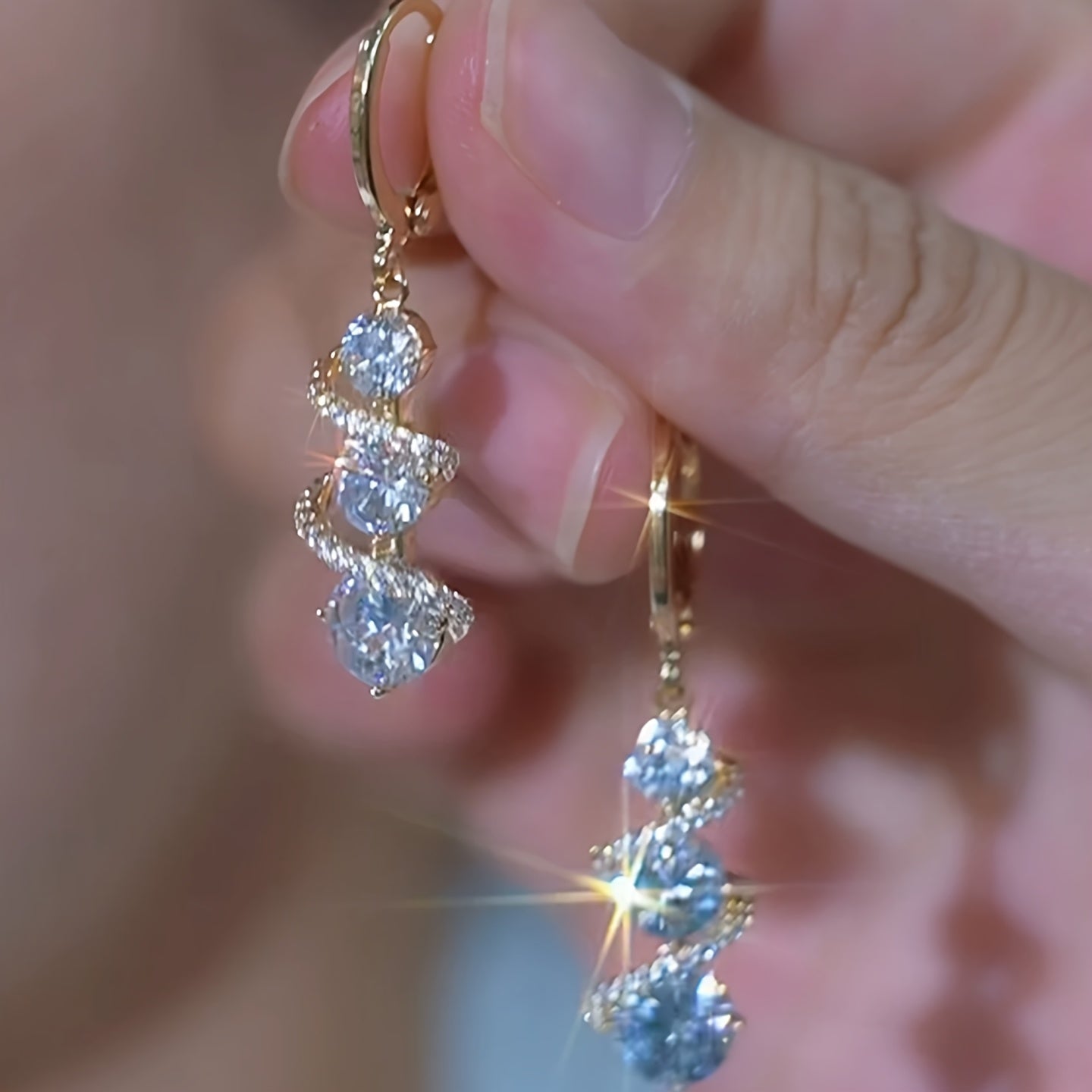 light luxury     wrapped zirconia tassel