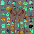 216pcs pre cut halloween tattoos halloween party favors bulk
