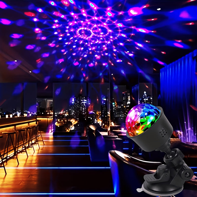 new disco light dj party light 7 lighting   usb powered