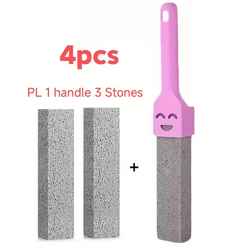 4pcs pumice cleaning sticks a stain rust remover toilets