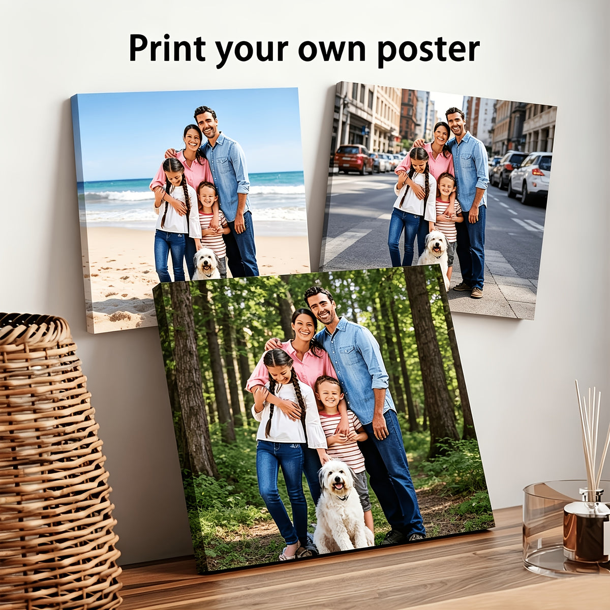 2d flat 2d flat 2d flat 1pc customizable canvas art pine