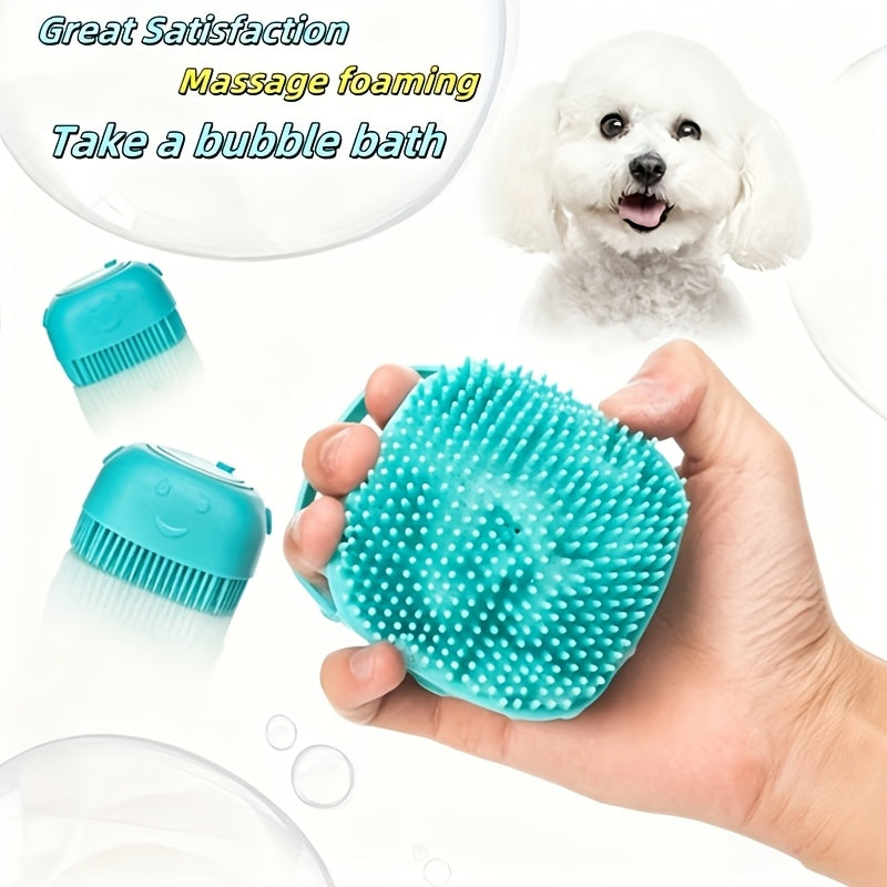 pet grooming brush dog massage brush bathing gentle pet