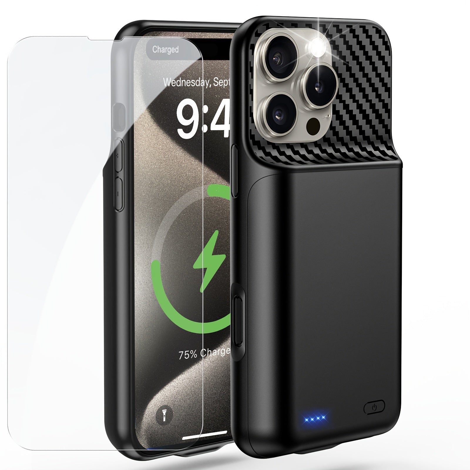 phone case 13800mah battery case   17 16 15 14 13 12