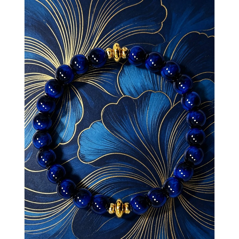 a high end   eye beaded bracelet a simple elegant