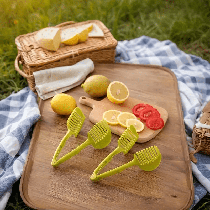 green multi functional vegetable fruit slicer food grade