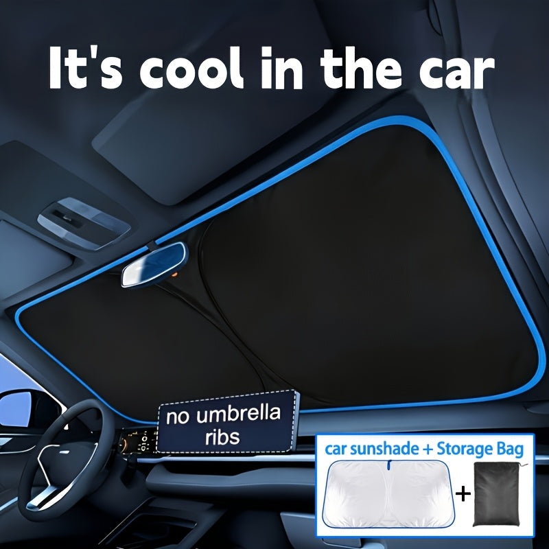 car universal windshield sunshade sunshade storage bag