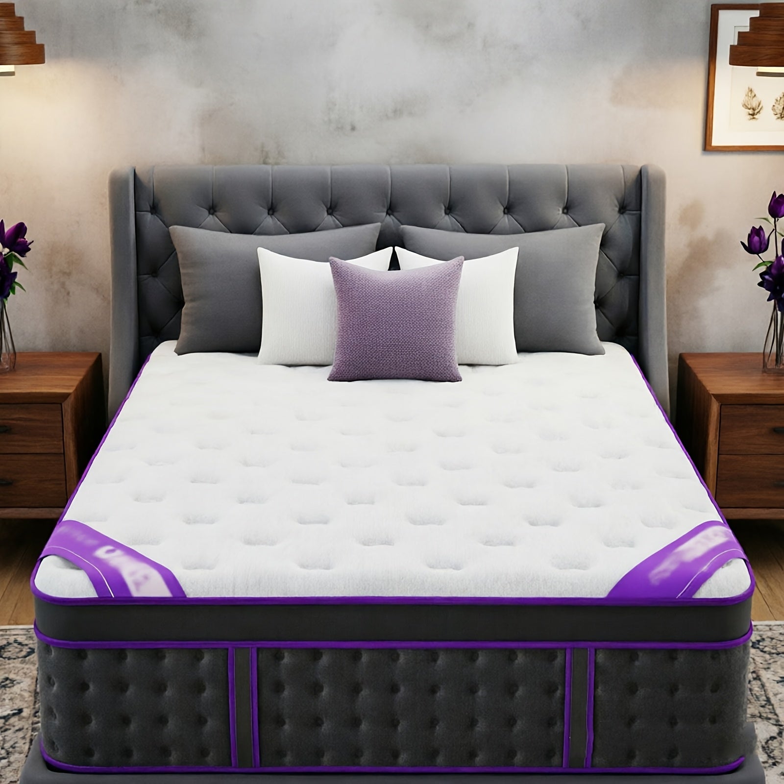 10 12 14 inch   mattress full queen king sizes