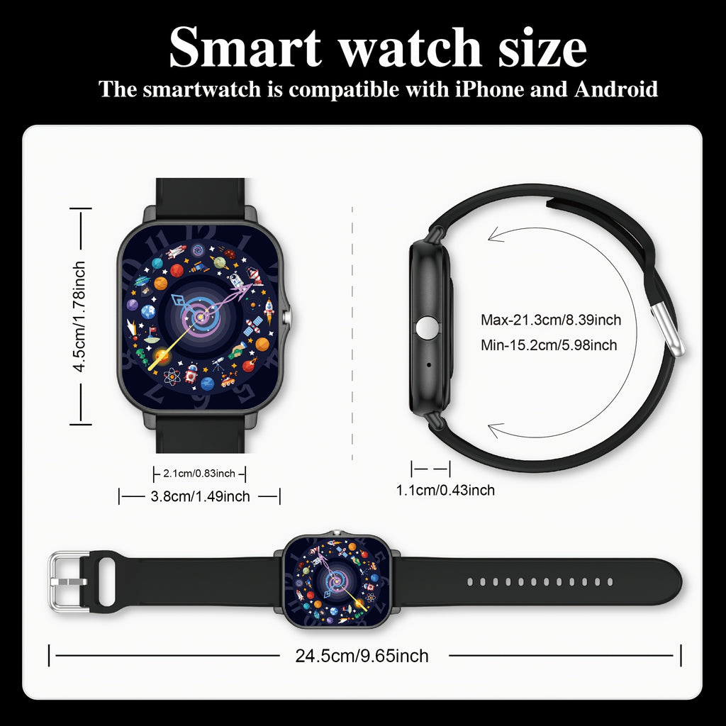 1 83 inch full touchscreen   watch a unisex gift