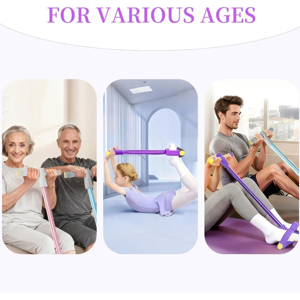 multifunction tension rope elastic yoga pedal puller