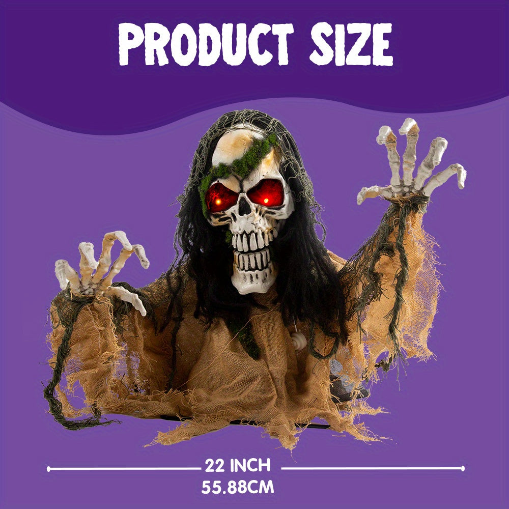 halloween decoration outdoor animated zombie