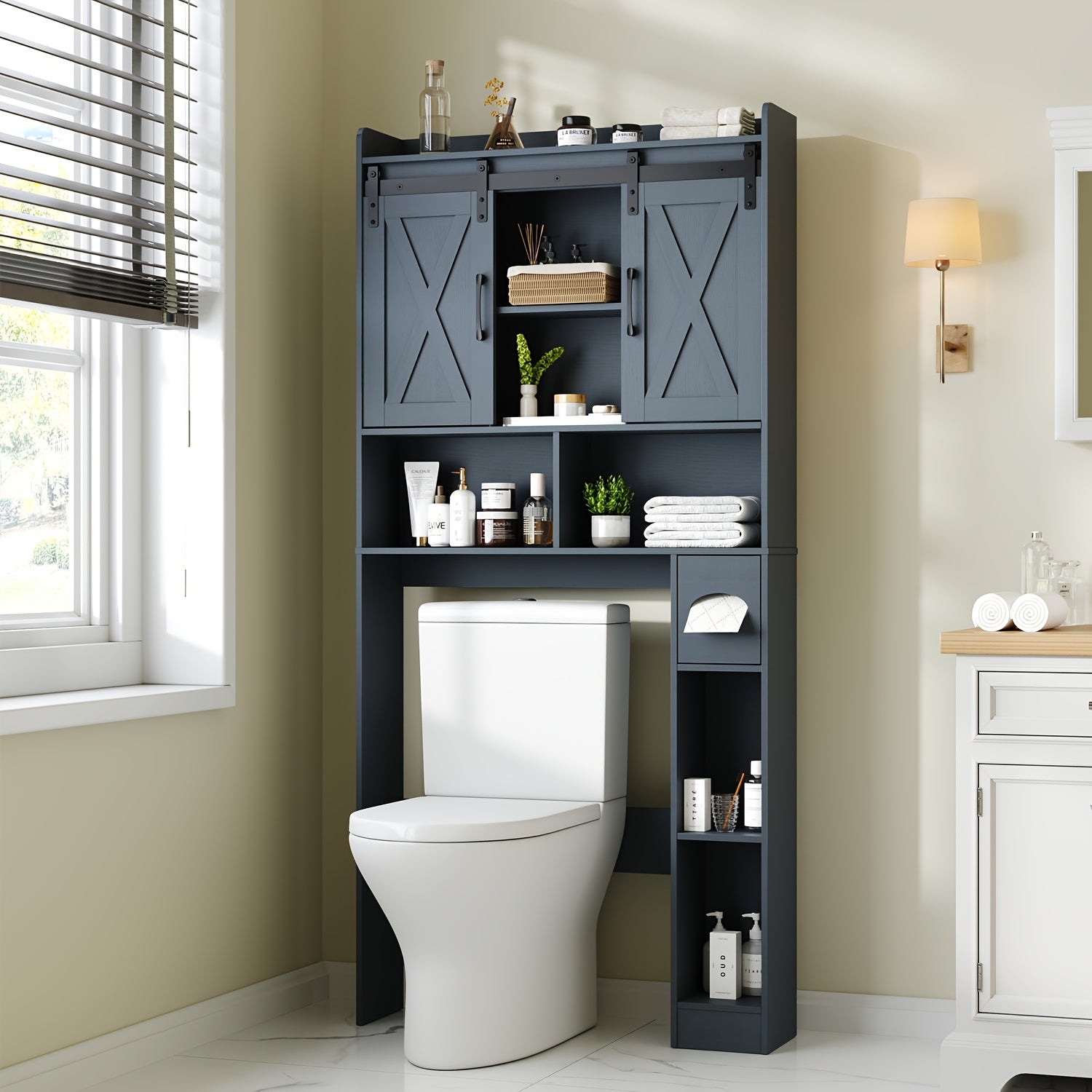toilet storage cabinet toilet paper holder stand space