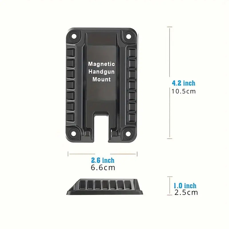 1pc   magnetic gun holder concealed mount pistols