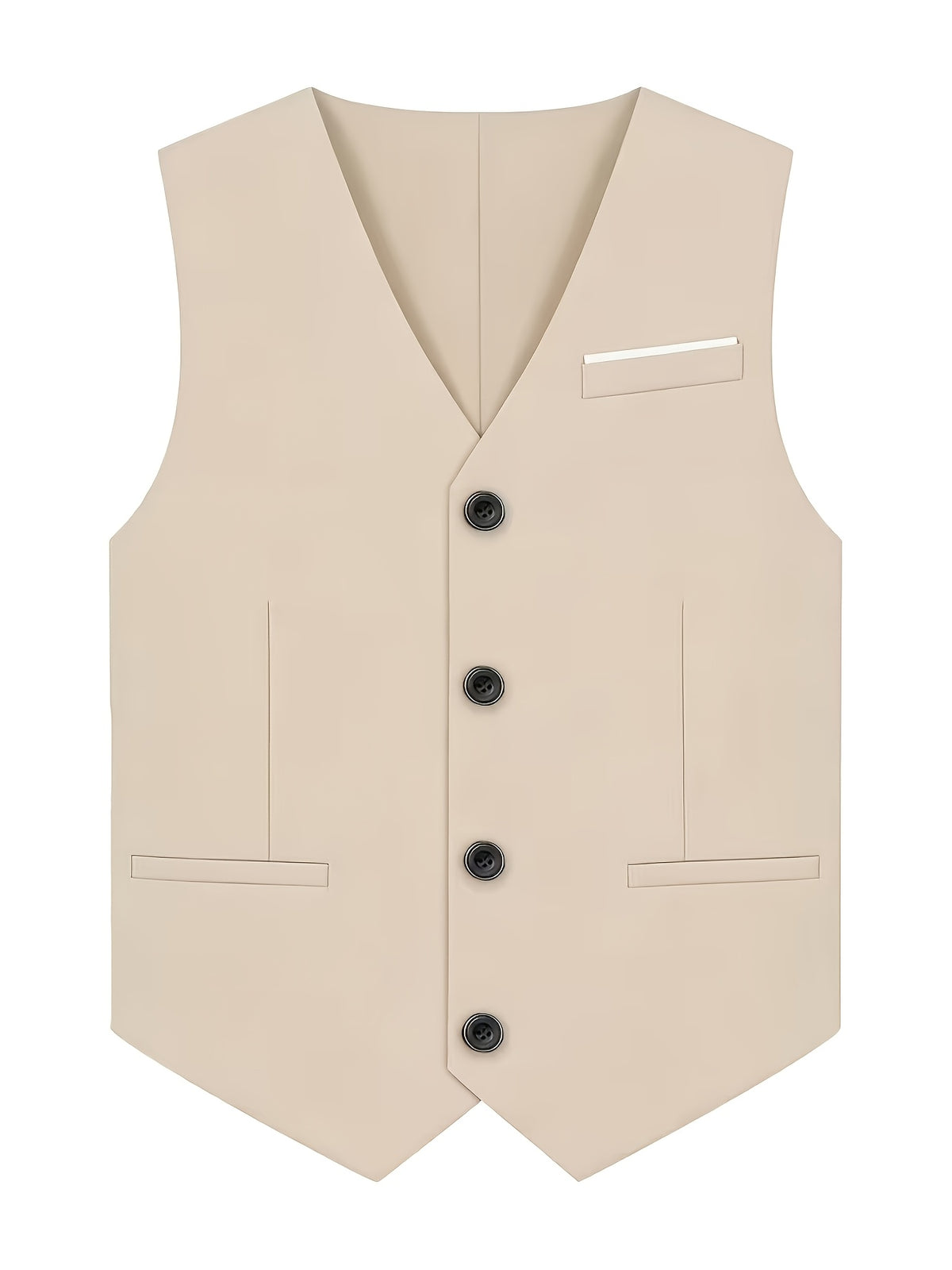 mens 3pcs   jacket vest suit pants stylish high