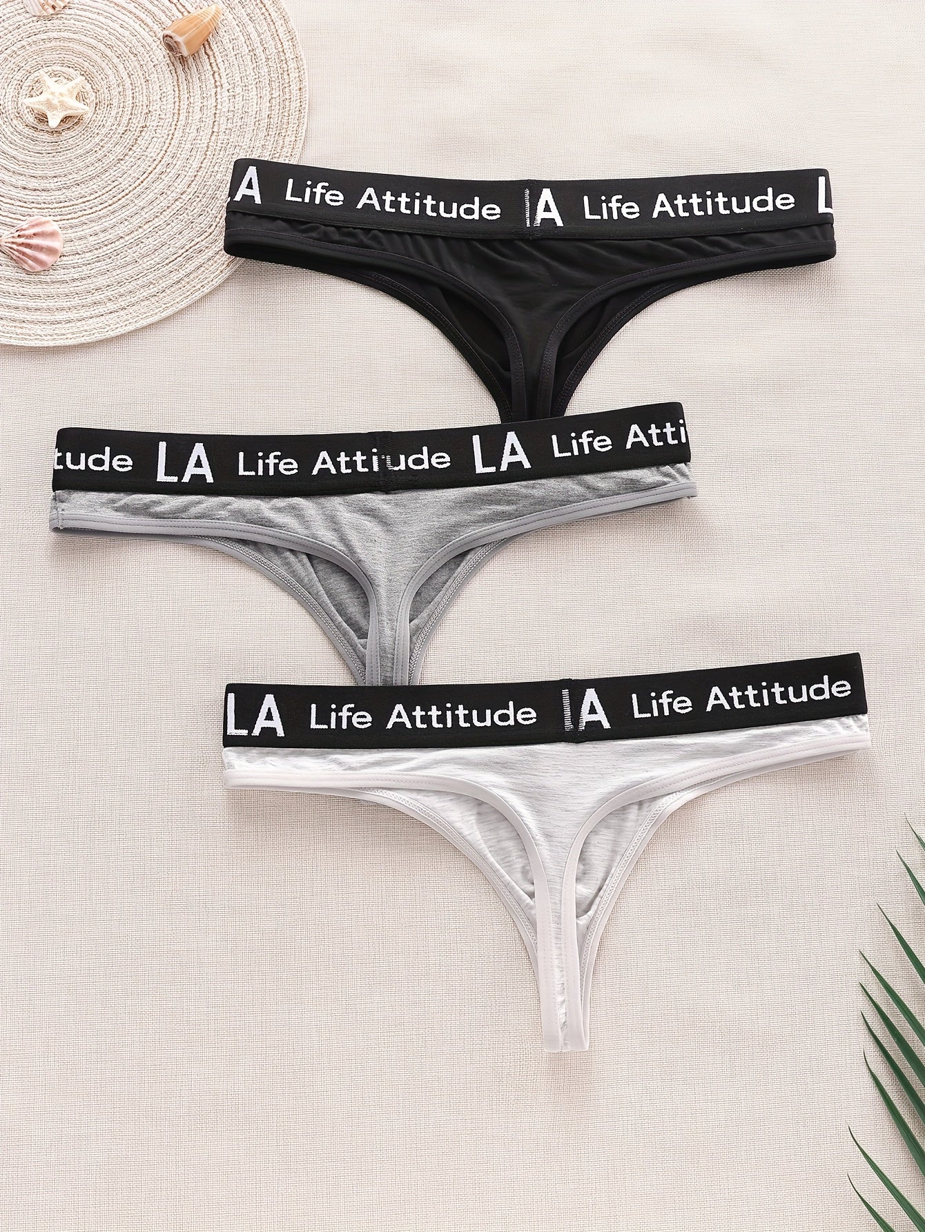 set     stylish breathable low   underwear in