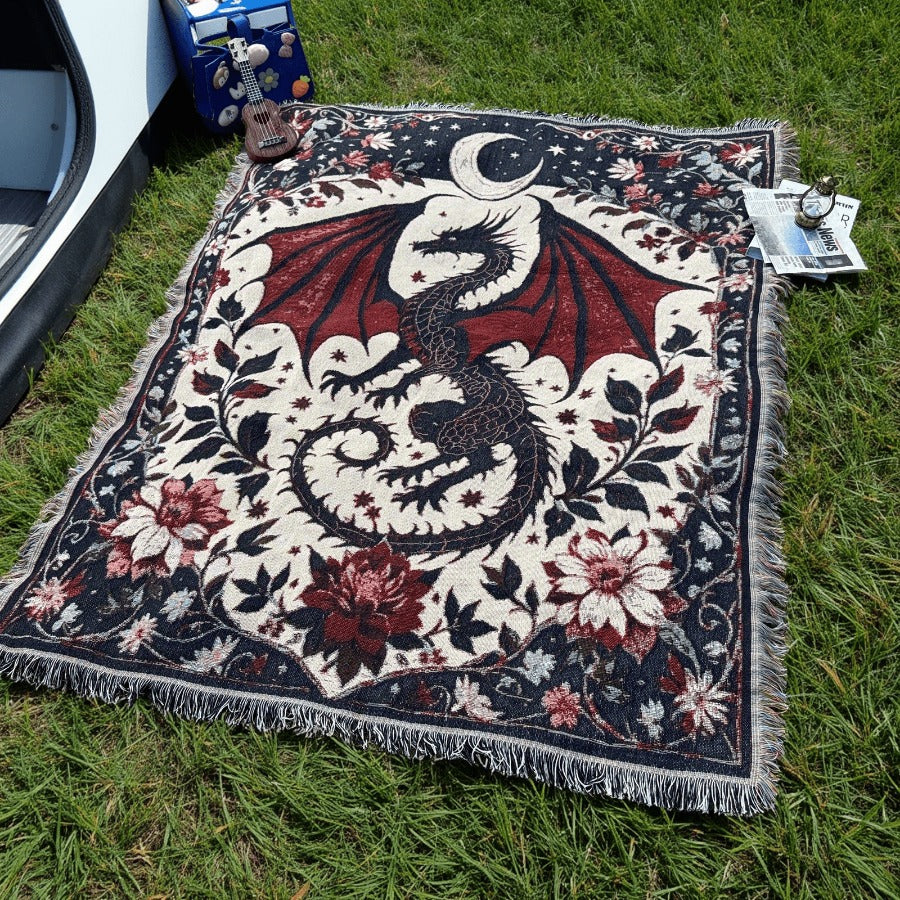 outdoor blanket portable thickened picnic mat cover blanket
