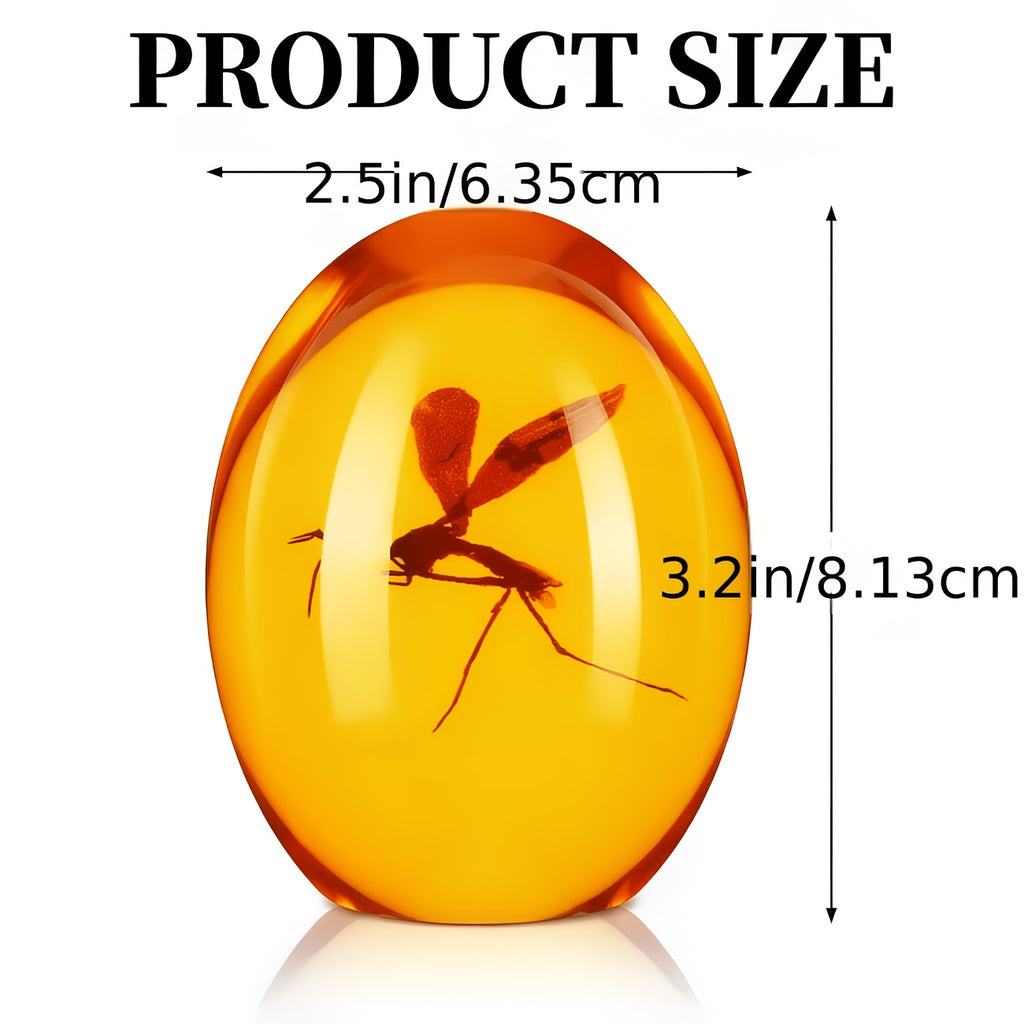 handmade   mosquito paperweight lifelike dinosaur