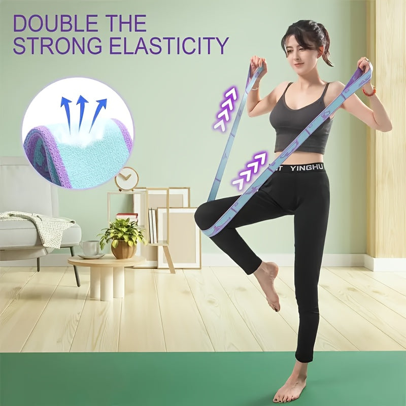 yoga stretching strap pilates   band flexible