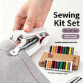 25pcs 1pc portable mini sewing machine 24 rolls random