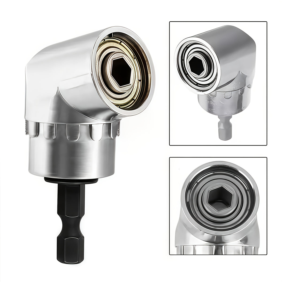right angle drill bit quick change screwdriver adapter