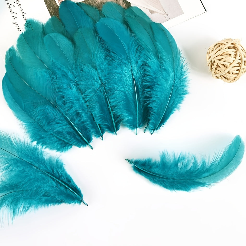 297pcs colorful artificial feathers suitable diy crafts