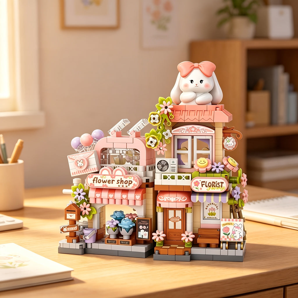 openable panda   building blocks multi style suitable