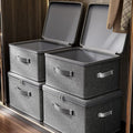 4pcs extra large foldable   storage box waterproof
