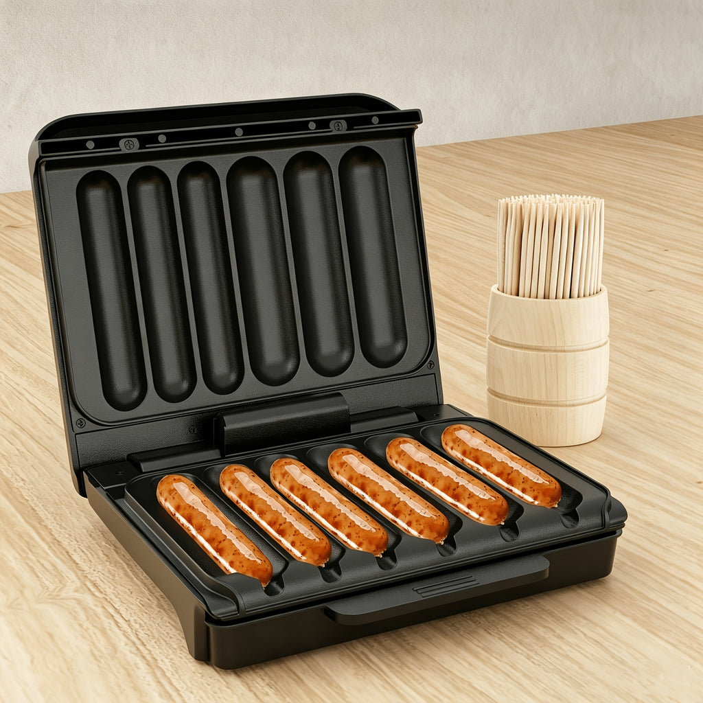 machine sausage grill nonstick plate oil